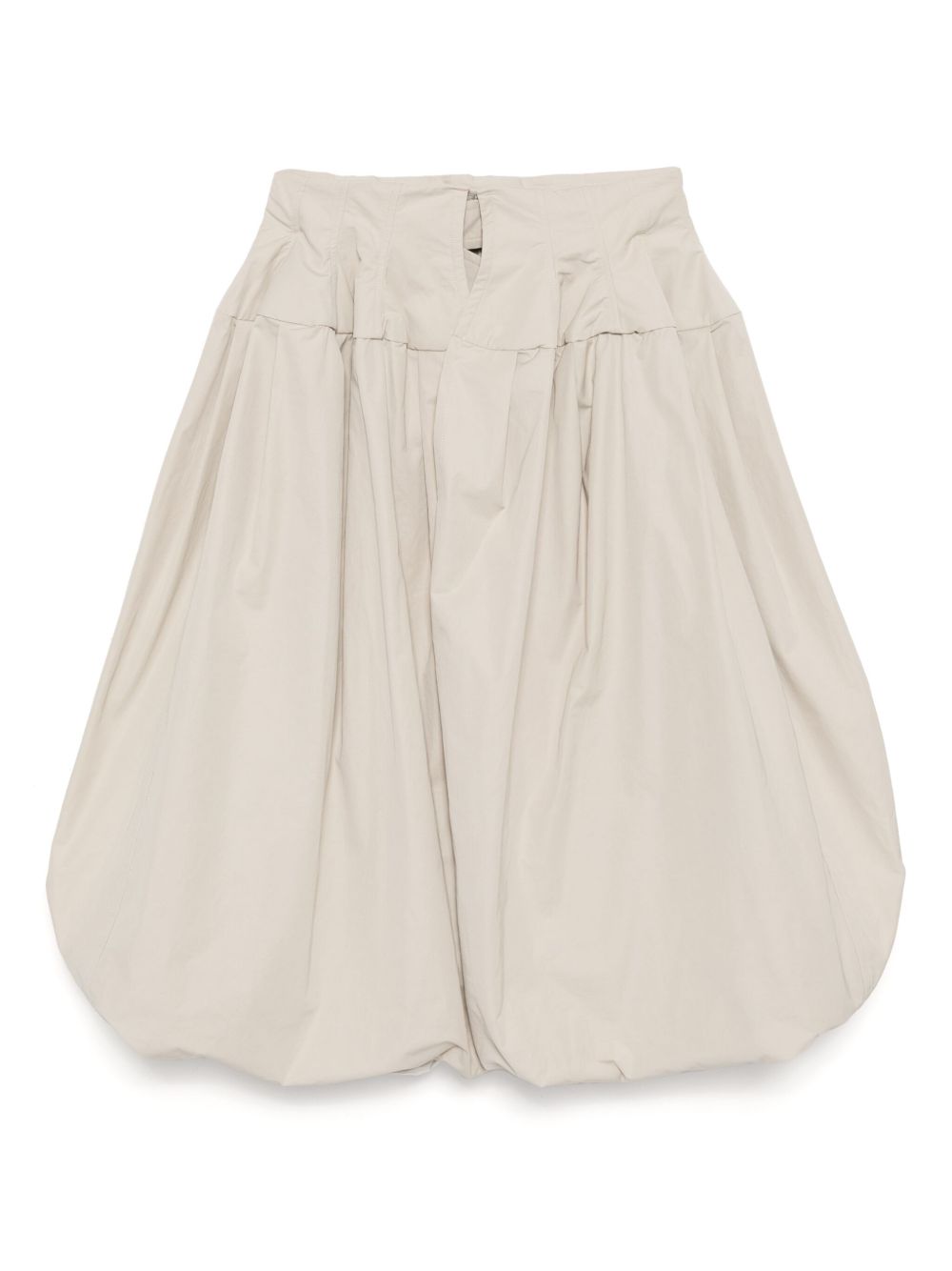 Toga shrink twill skirt - Neutrals