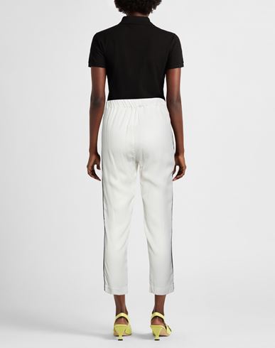 Woman Pants White Size 4 Cupro