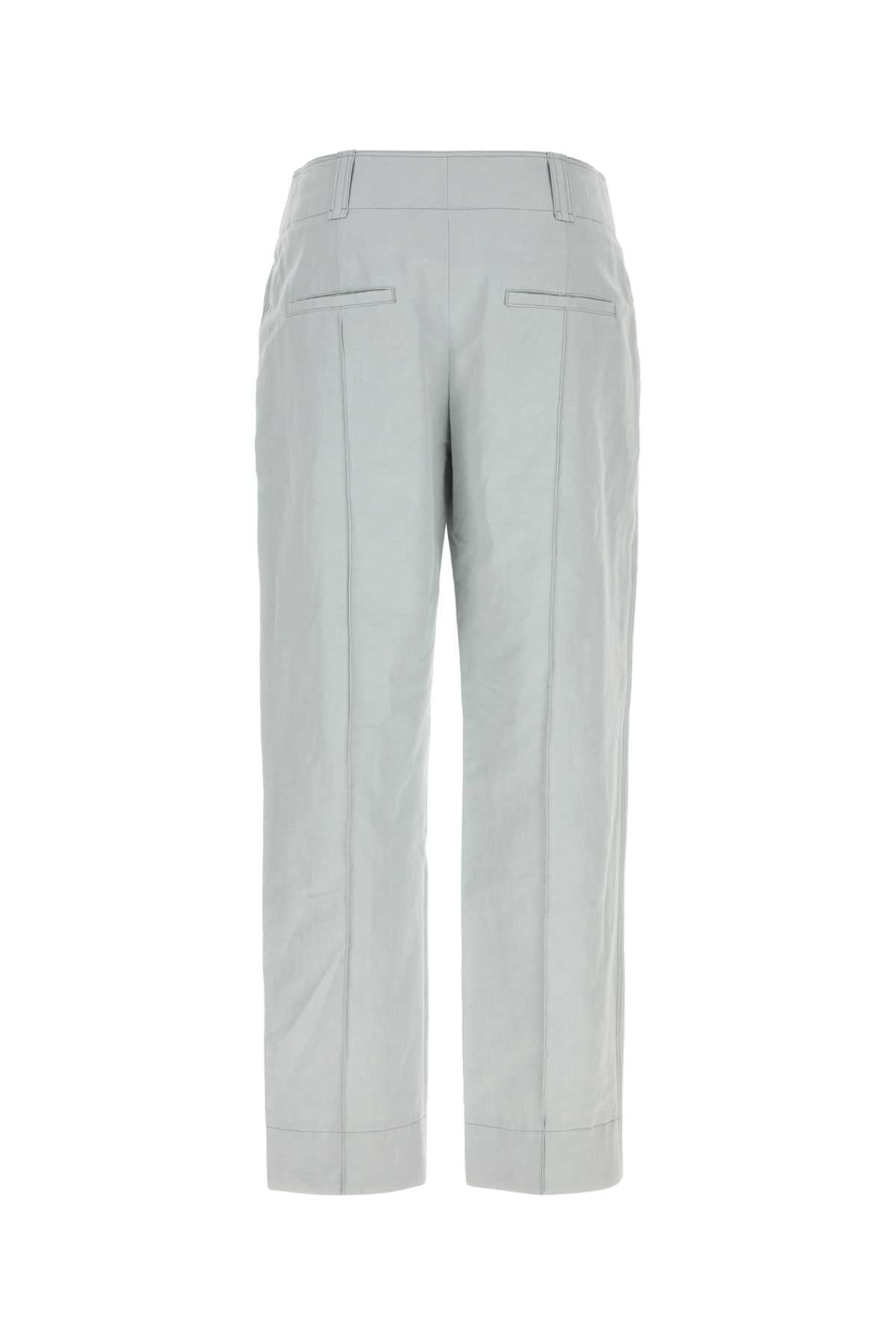 Chloe Light Grey Linen Blend Pant