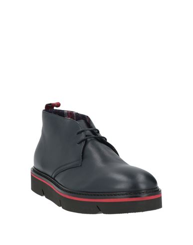 Man Ankle boots Black Size 7 Leather