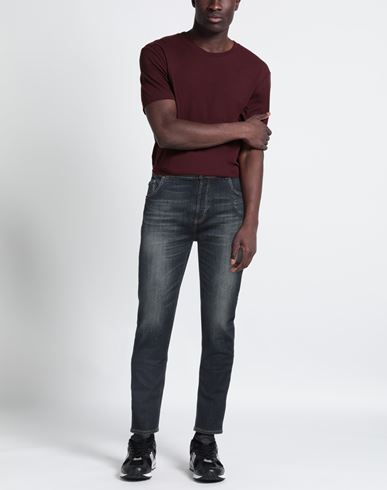 Man Jeans Blue Size 29 Cotton, Elastane