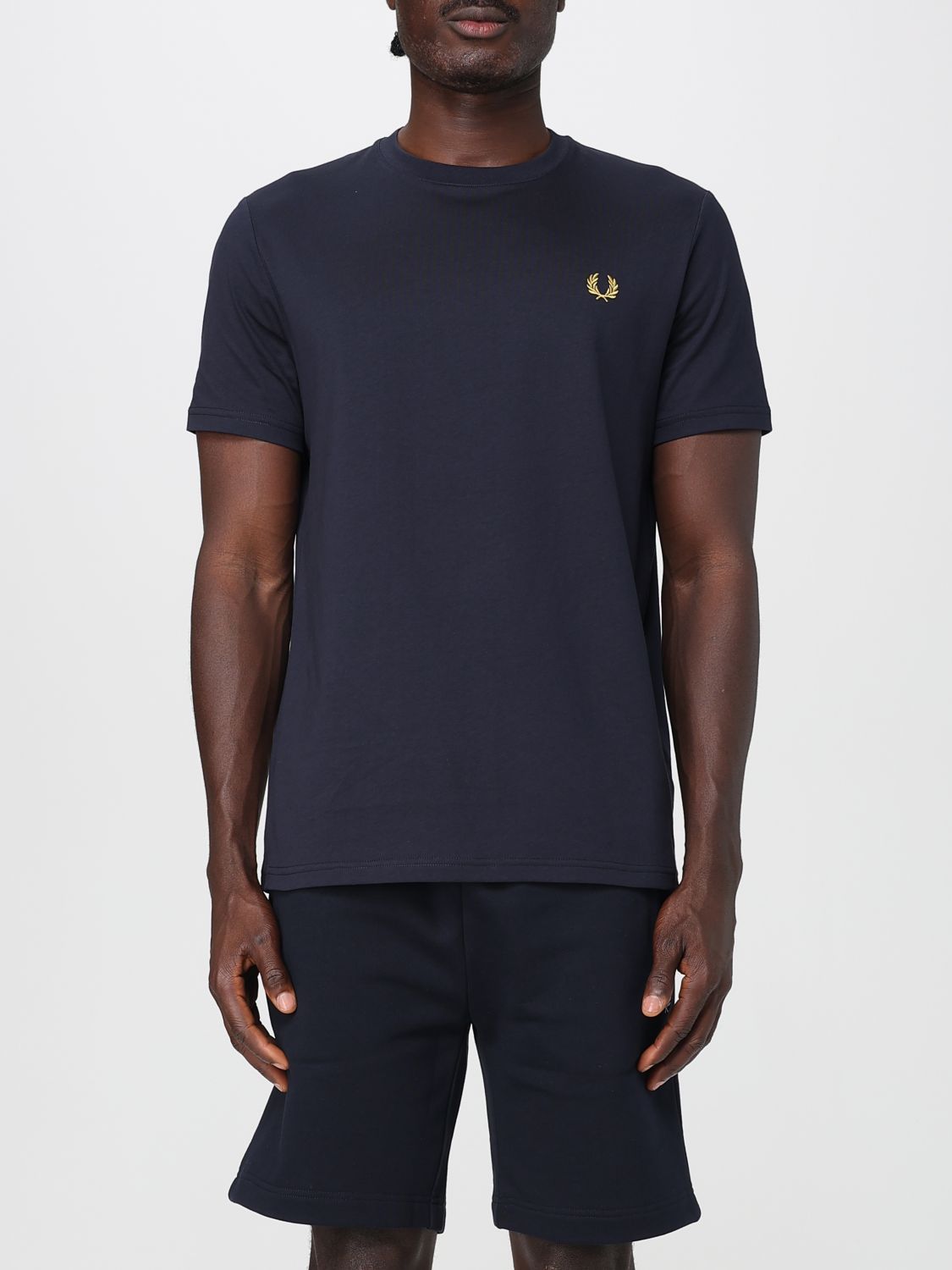Fred Perry cotton T-shirt - Black