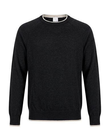 Platinum Man Sweater Charcoal Size L Wool