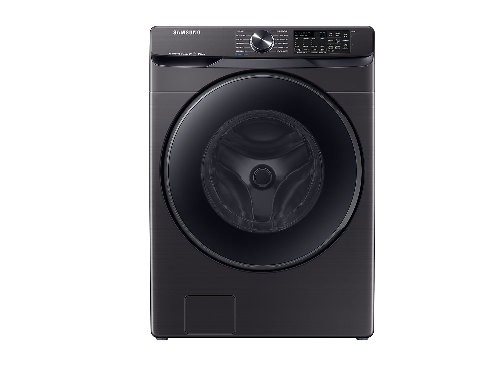 5.0 cu. ft. Smart Front Load Washer with Super Speed in Black Stainless Steel(WF50R8500AV/US)