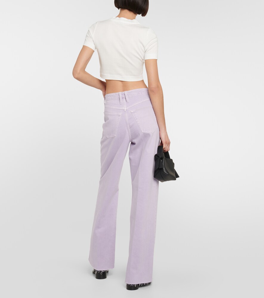 Frame Le High 'N' Tight wide-leg jeans