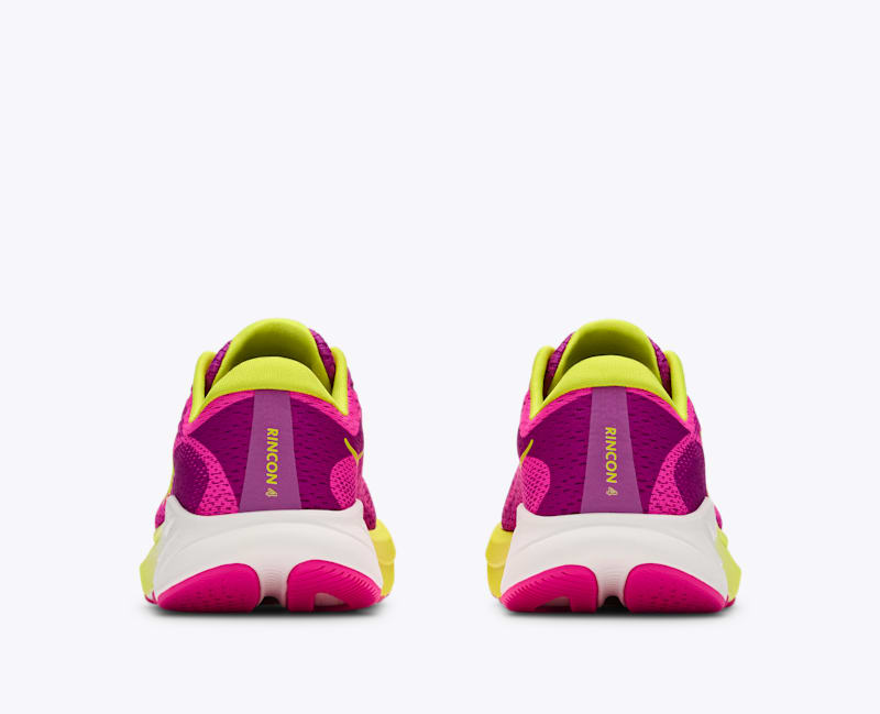 HOKA Rincon 4 Shoes in Fuchsia/Fuchsia