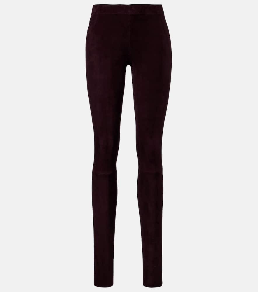 Carolyn suede leggings