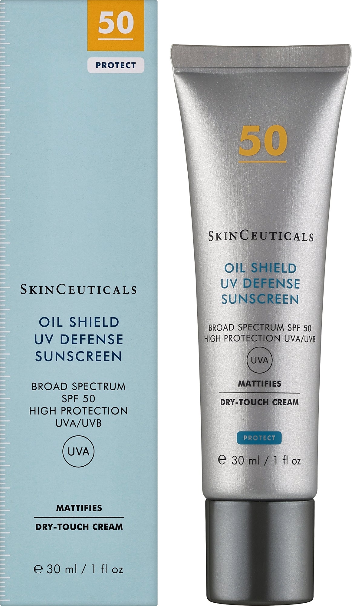 Crema solare viso, SPF 50 SkinCeuticals Oil Shield UV Defense SPF