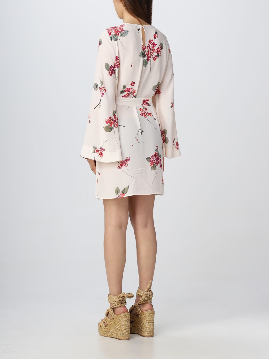 Dress Woman color Yellow Cream