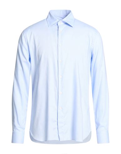 Man Shirt Sky blue Size 16 Cotton
