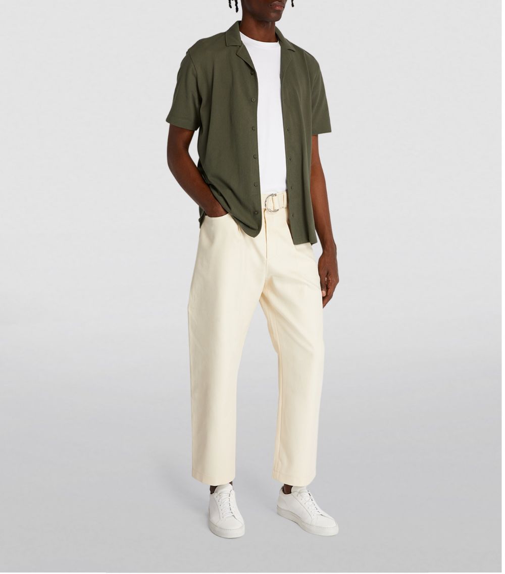Notched-Collar Riviera Shirt