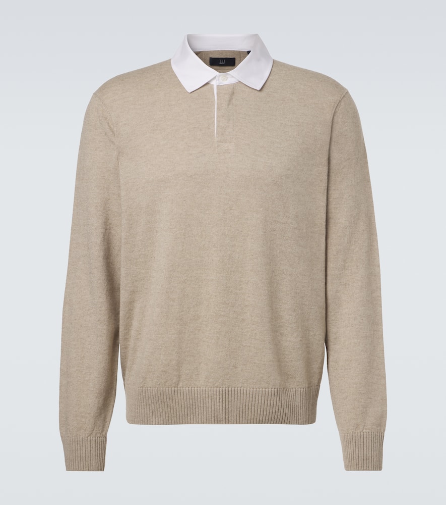 Cashmere and linen sweater