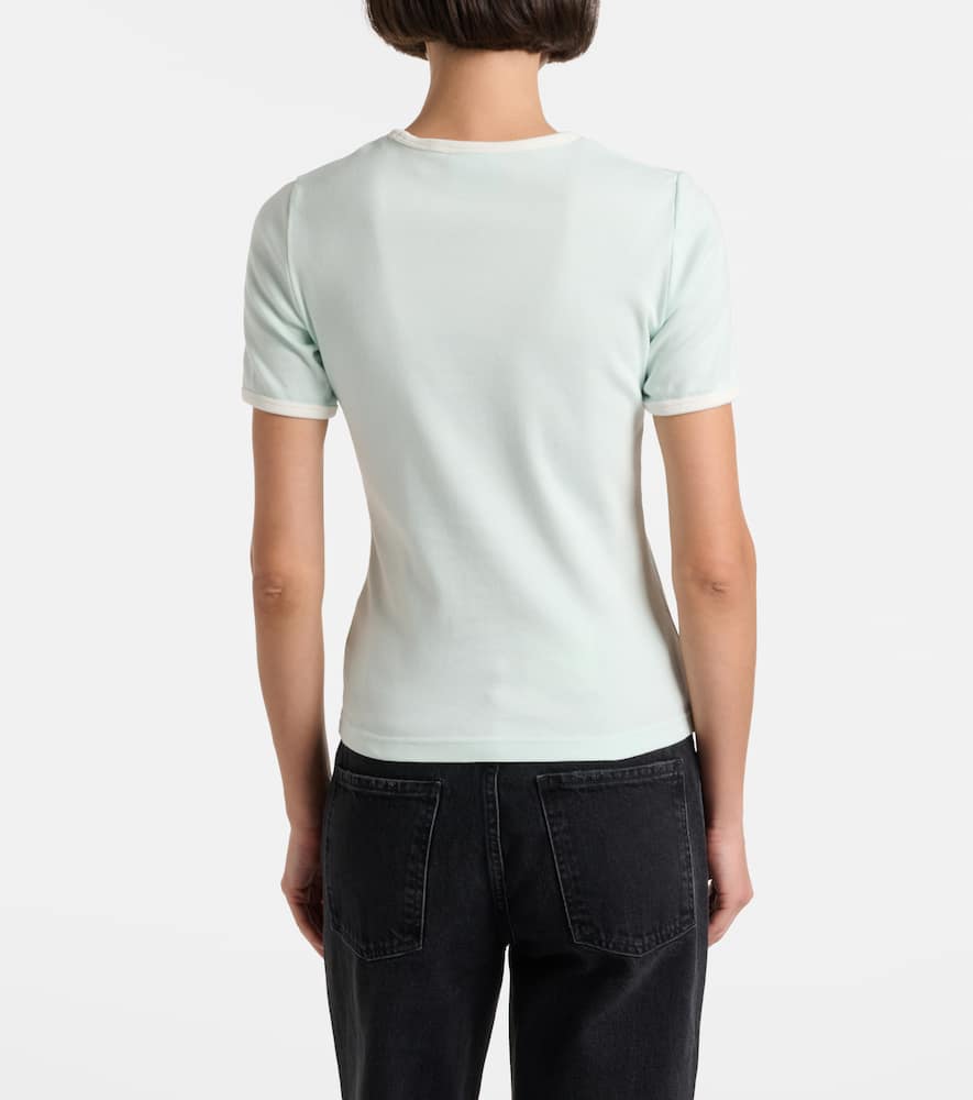 Courrèges Signature logo cotton T-shirt