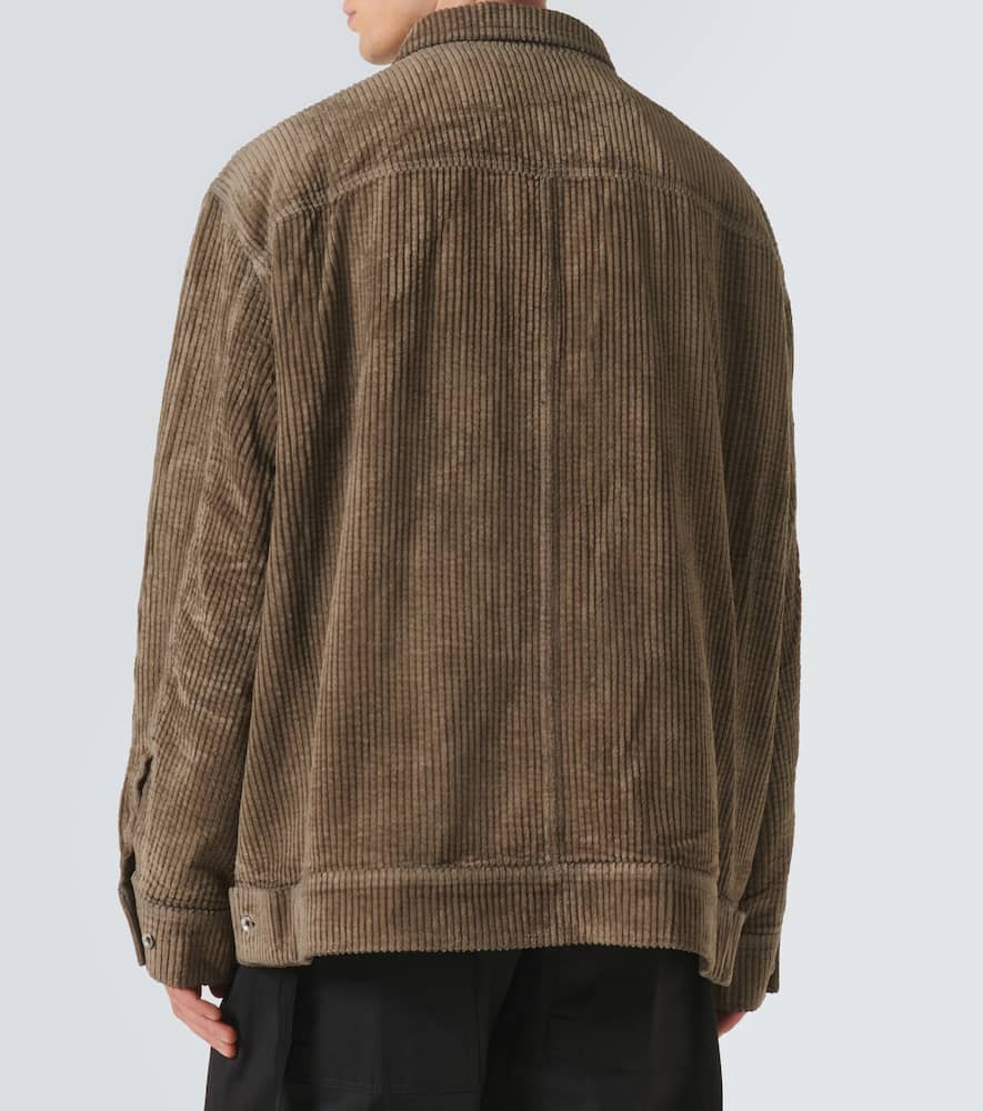 Jumbo corduroy oversized cotton jacket