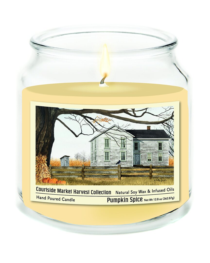 Harvest Collection White House Black Crow Pumpkin Spice Soy Wax Candle