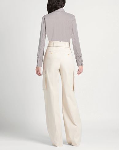 Woman Shirt White Size 8 Cotton, Polyamide, Elastane