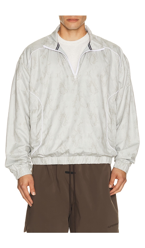 Devereux Golf The Piped Quarter Zip in Grey. S. Also in M, L, XL/1X