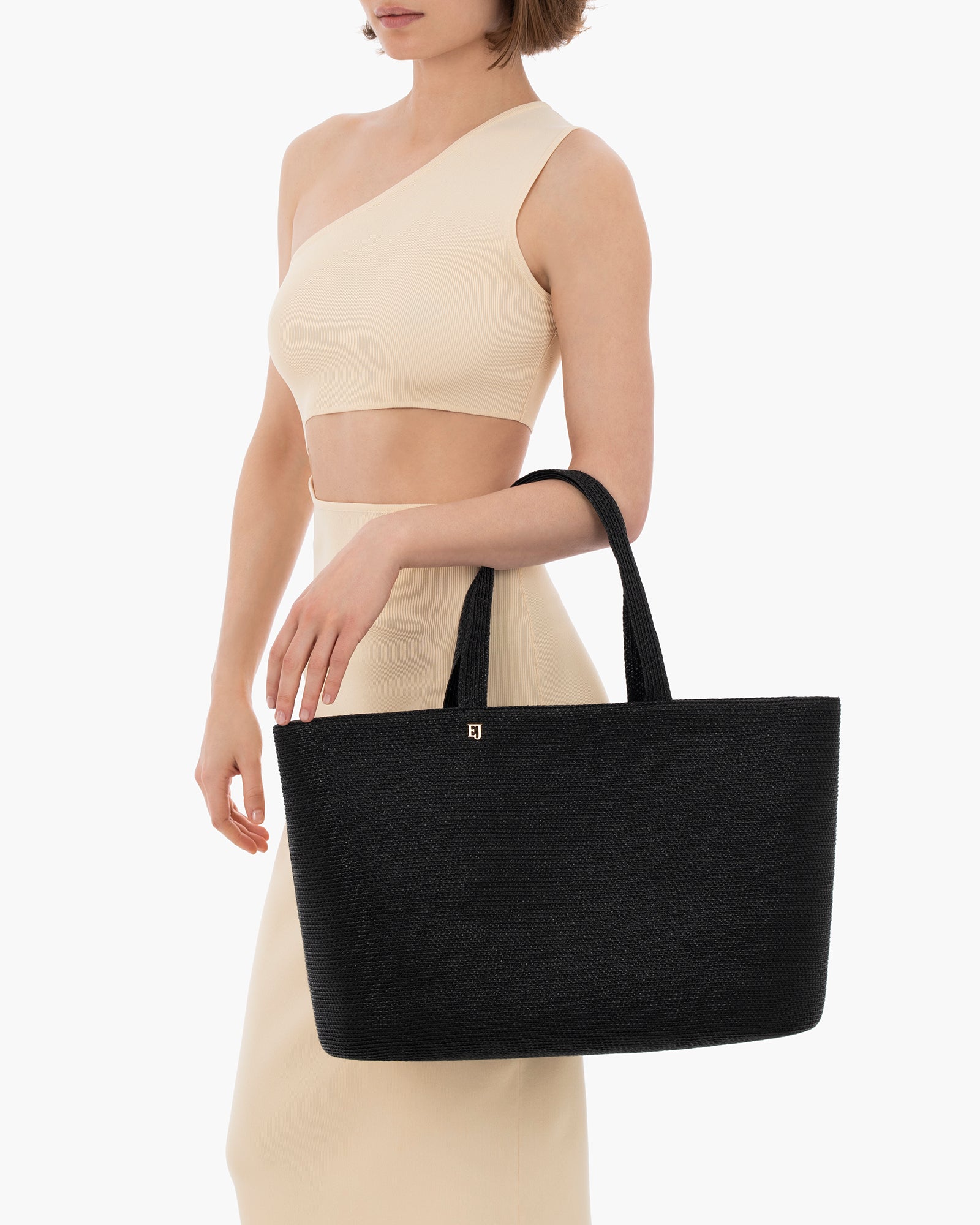Sinclair Tote Bag - Jumbo, Water-Repellent Canvas Lining, Zip-Top Closure, Recycled Material, Original Peanut Color