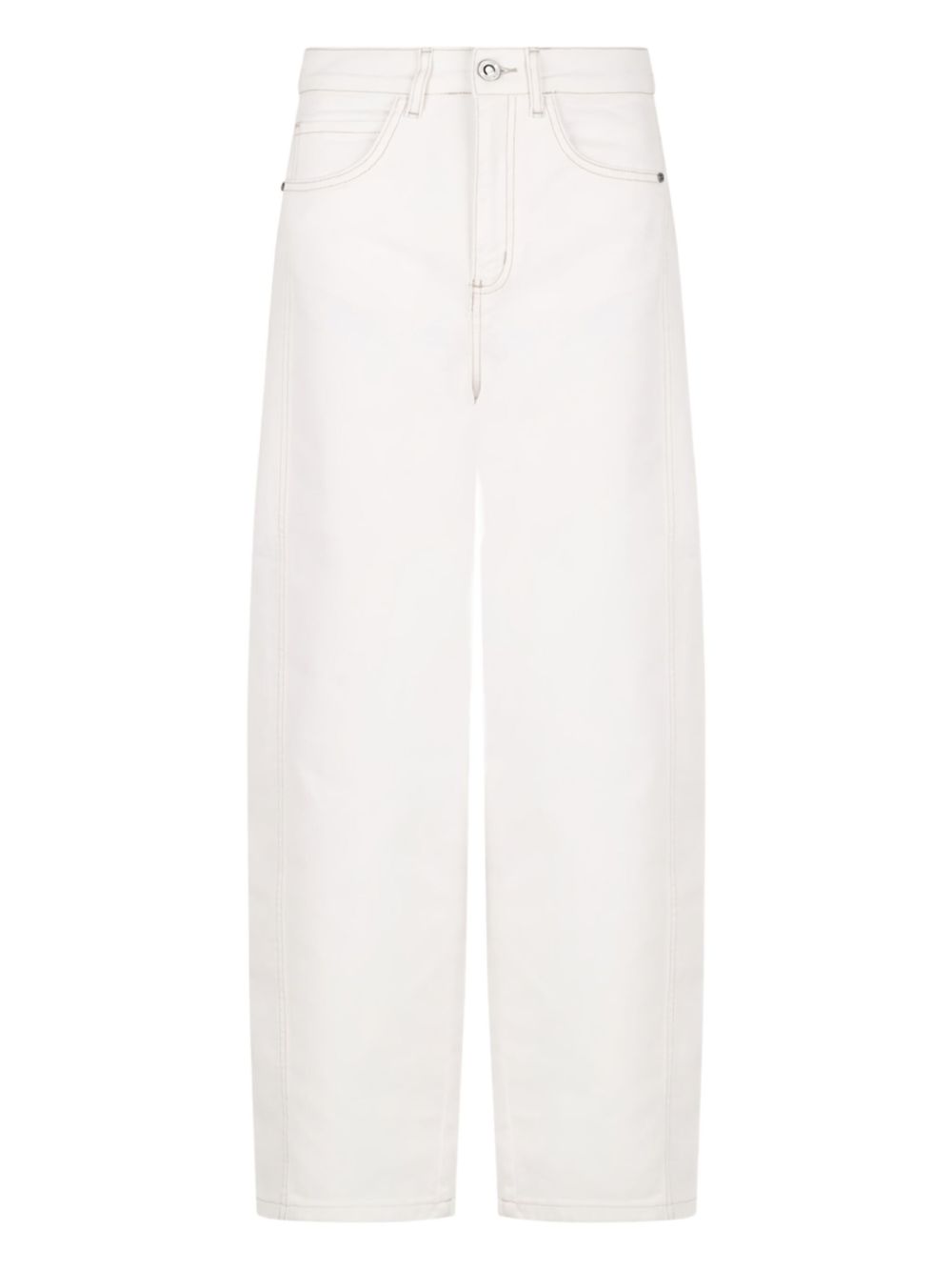 Caractère wide-leg jeans - White