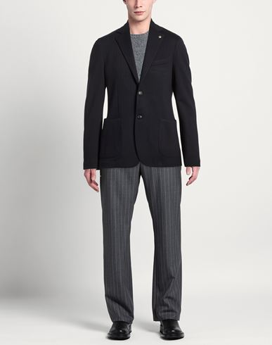 Man Blazer Navy Size 40 Viscose, Polyamide, Elastane