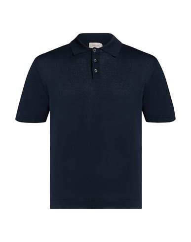 Man Polo shirt Navy Size M Cotton