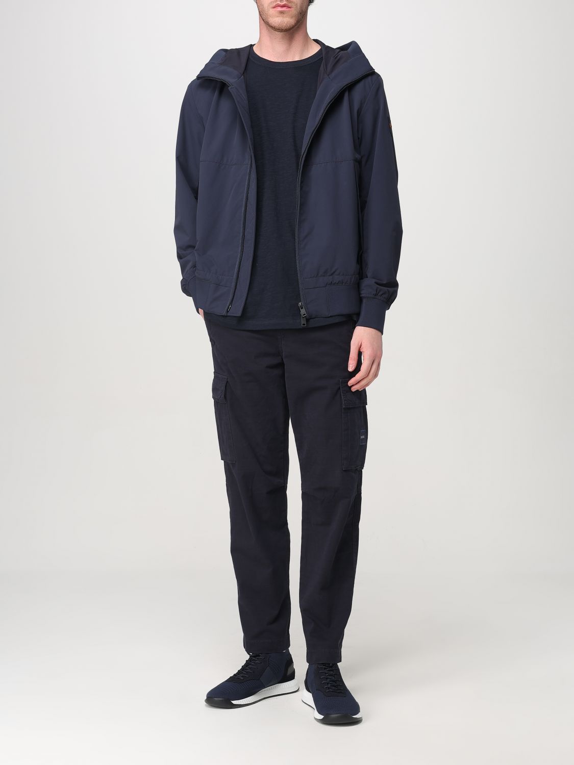 Pants Men color Blue