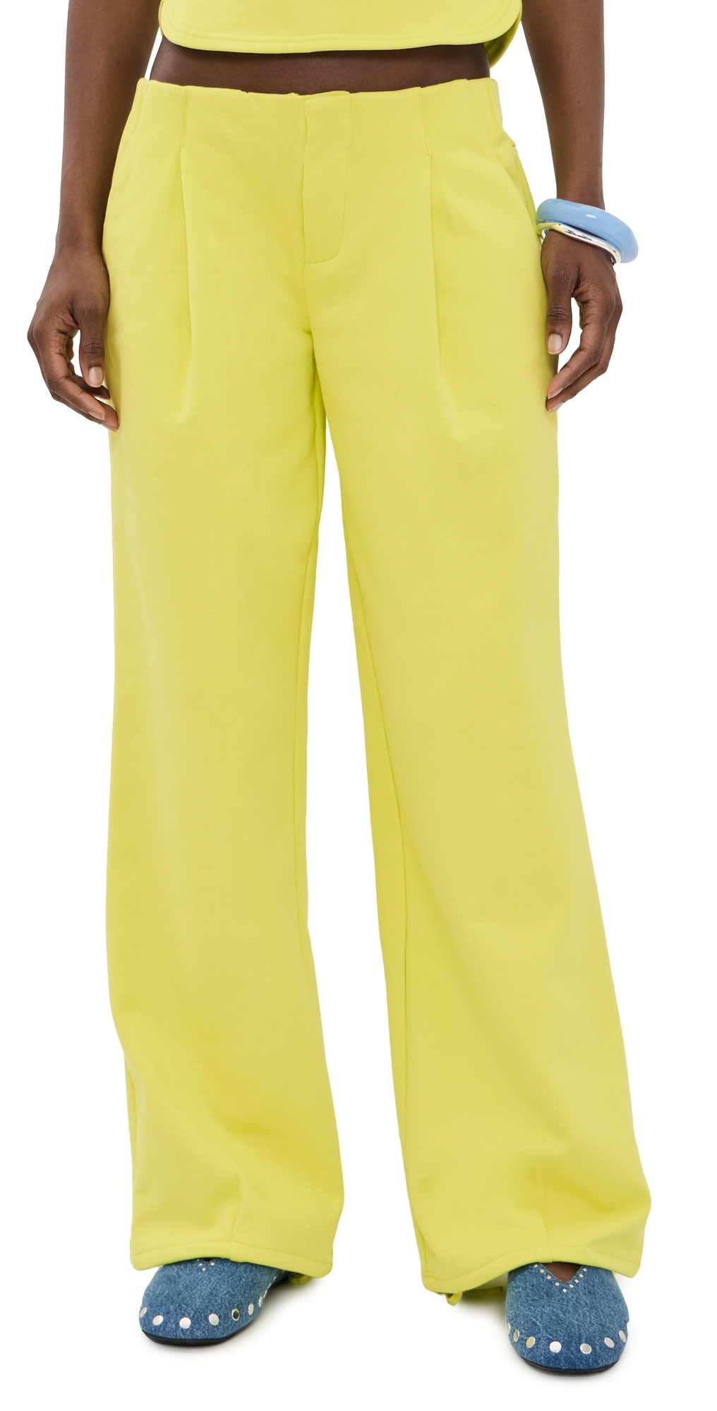 Trixie Sweat Trousers Highlighter