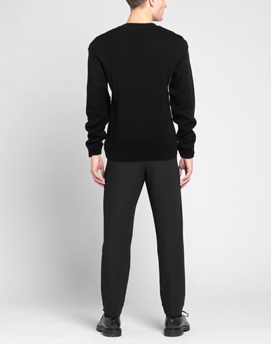 Man Sweater Black Size M Acrylic, Wool