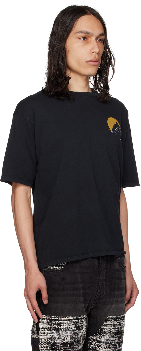 Rhude Black 'Awakening' T-Shirt