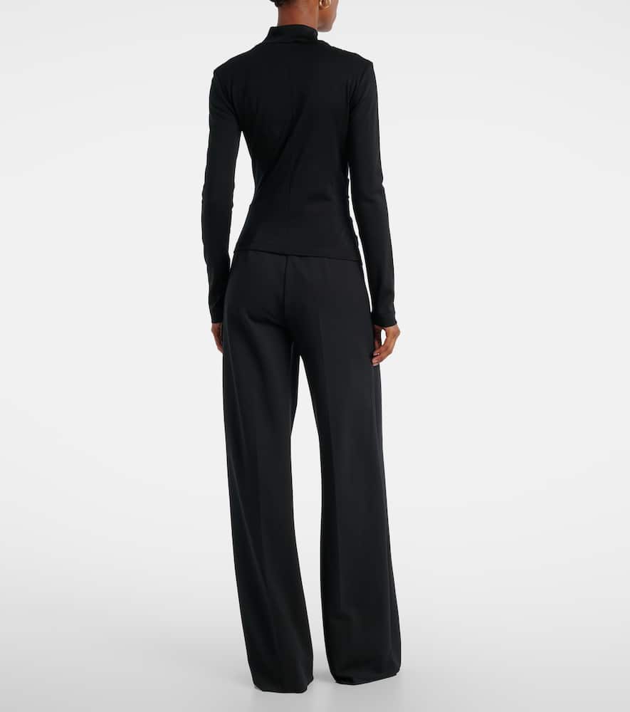 Wool turtleneck sweater