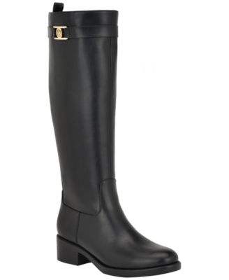 Womens Iviann Tall Riding Boots Regular Wide Calf