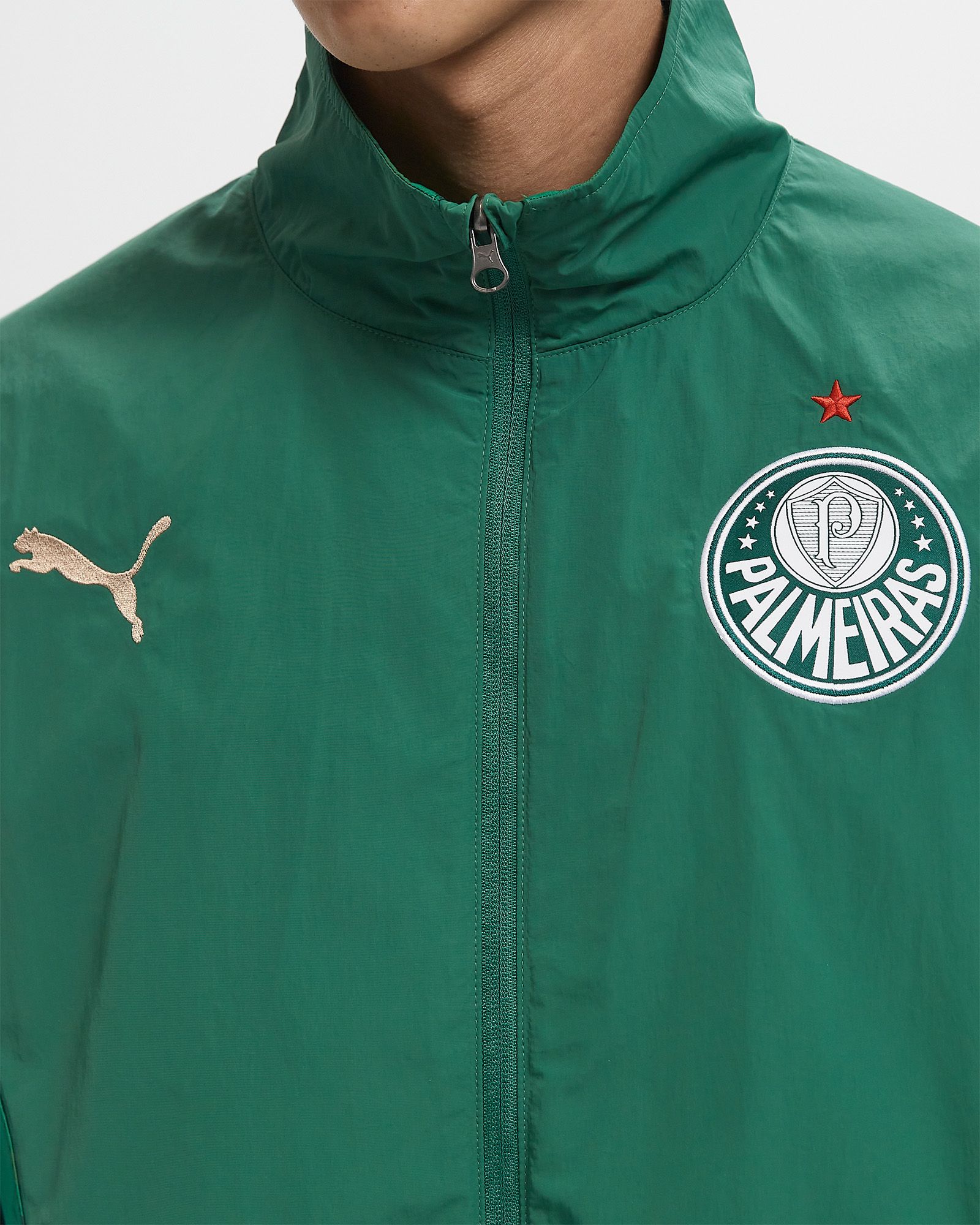 X KIDSUPER Palmeiras Reversible Jacket red male Track Jackets now available at BSTN