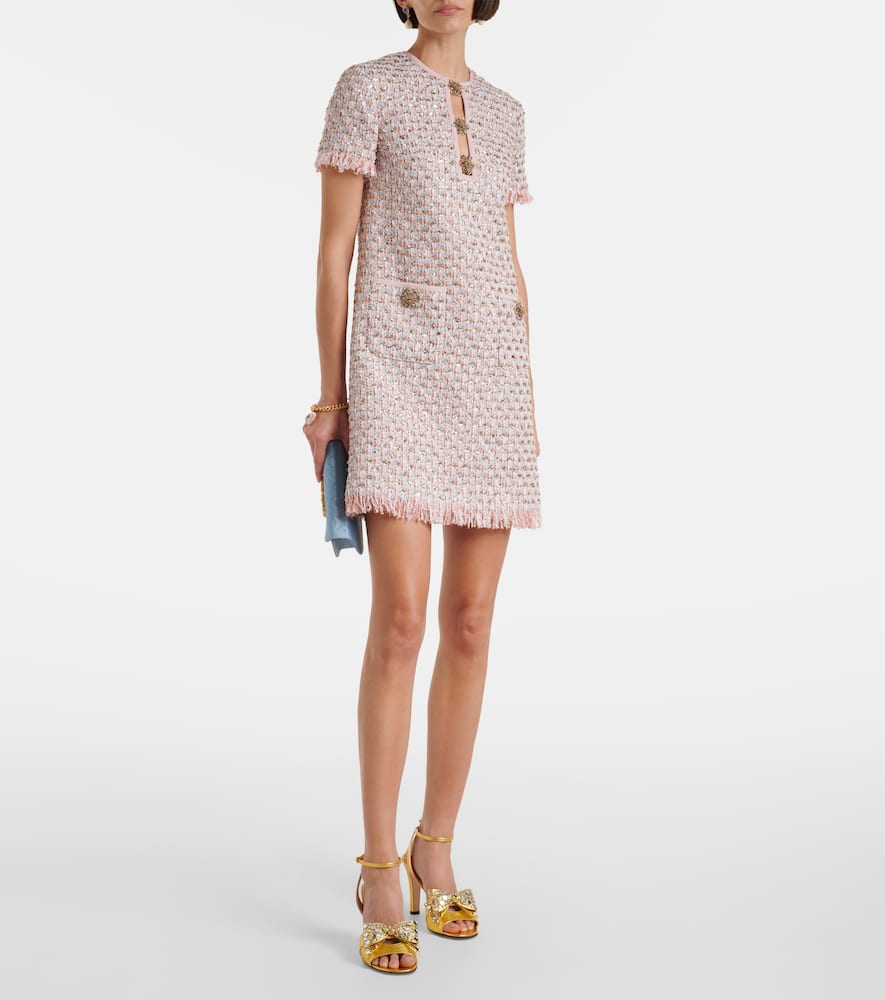 Embellished minidress