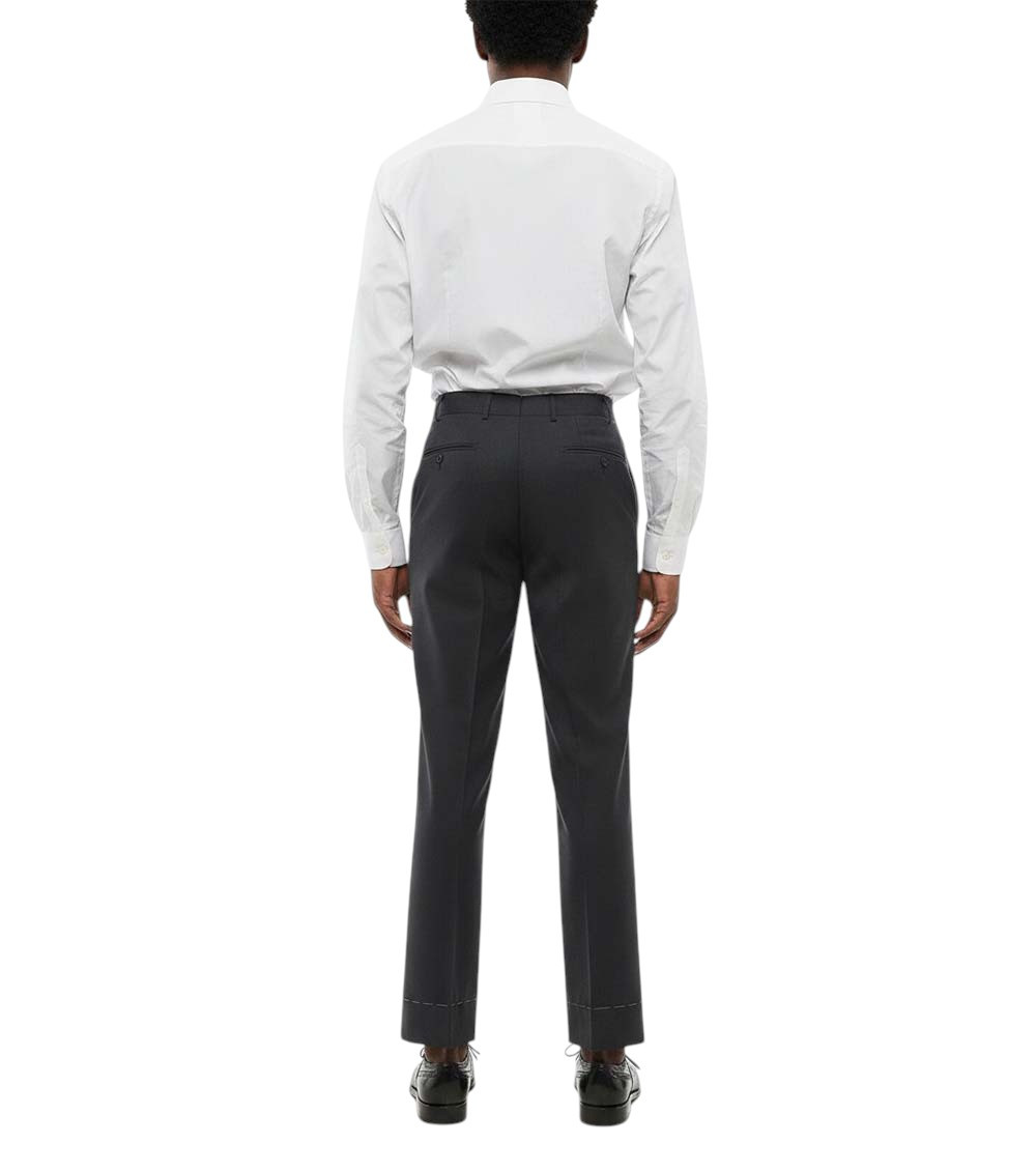 Charcoal Grey Tailored Pants