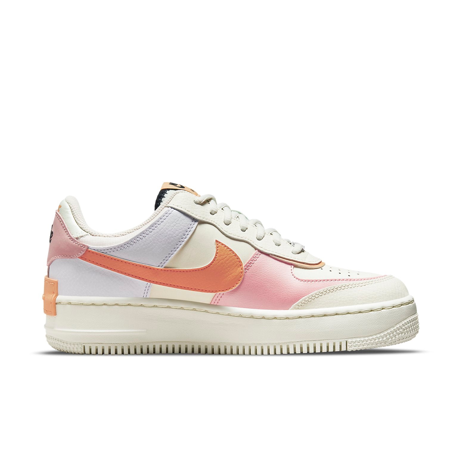 (WMNS) Air Force 1 Shadow 'Orange Chalk Pink Glaze'