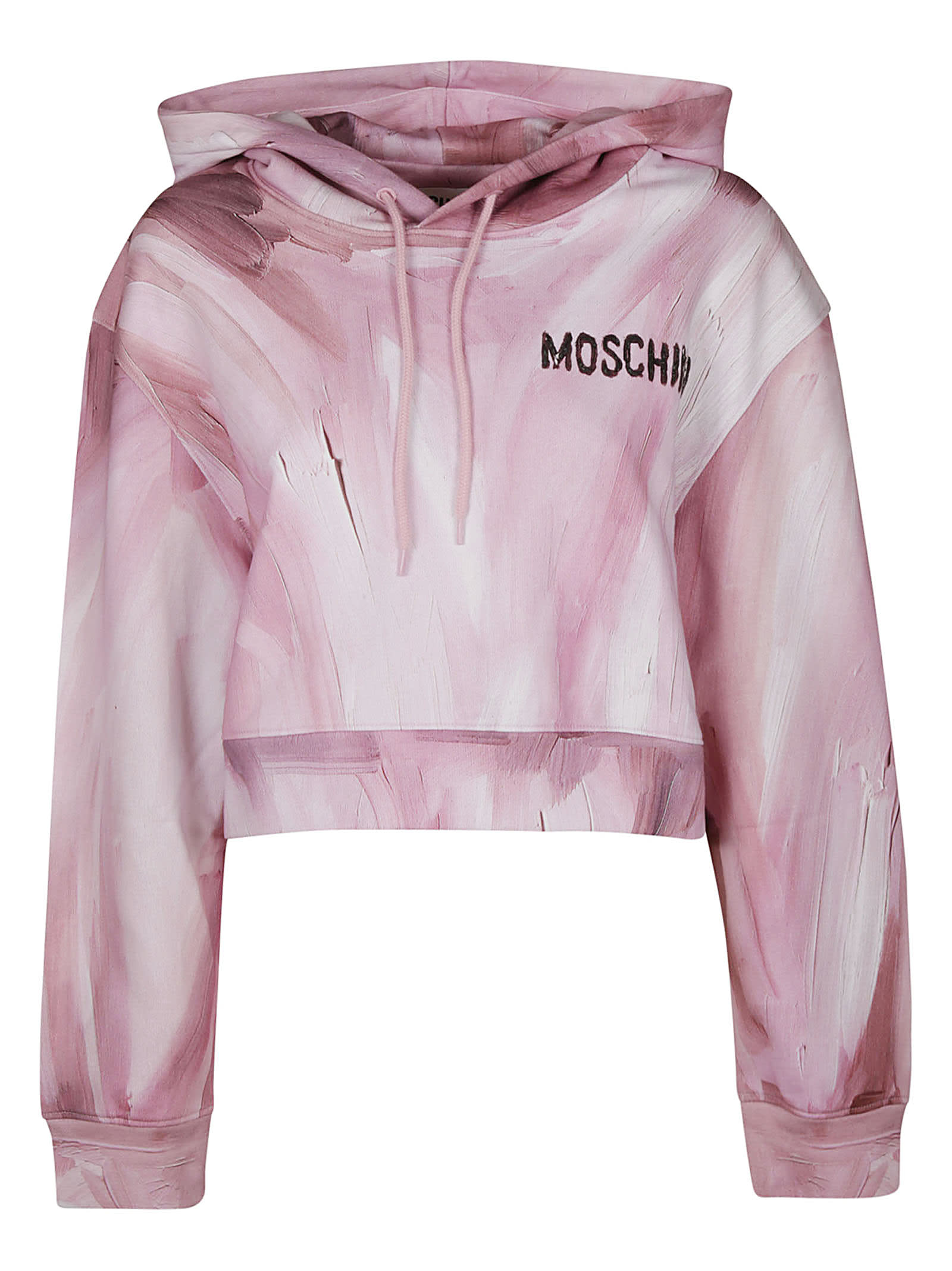 Art Theme Cropped Sweatshirt
