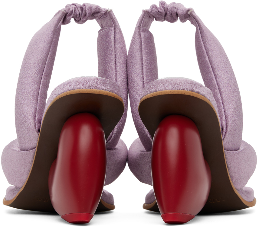 YUME YUME Purple Love Heeled Sandals