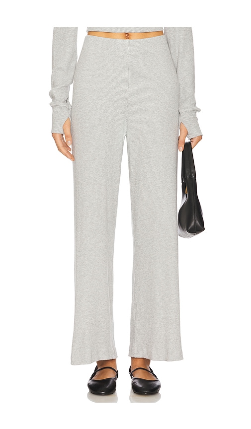 Michael Lauren Theoden Wide Leg Pant in Light Grey.  XS. Also in L, M
