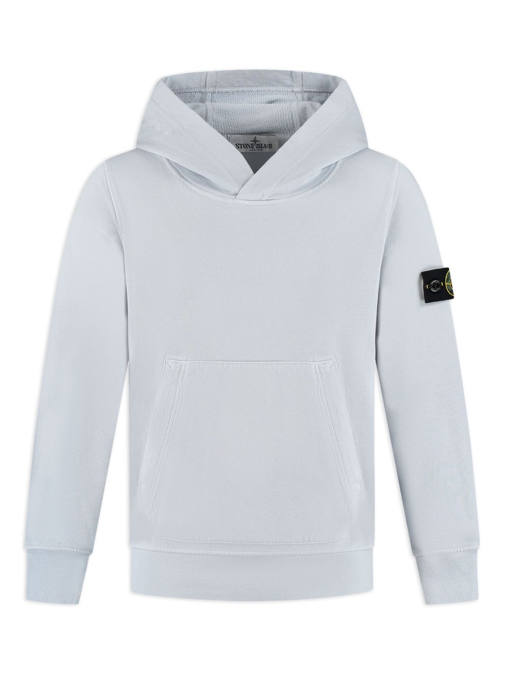 Compass-motif hoodie - Blue