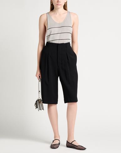 Woman Top Grey Size L/XL Viscose, Linen, Cotton
