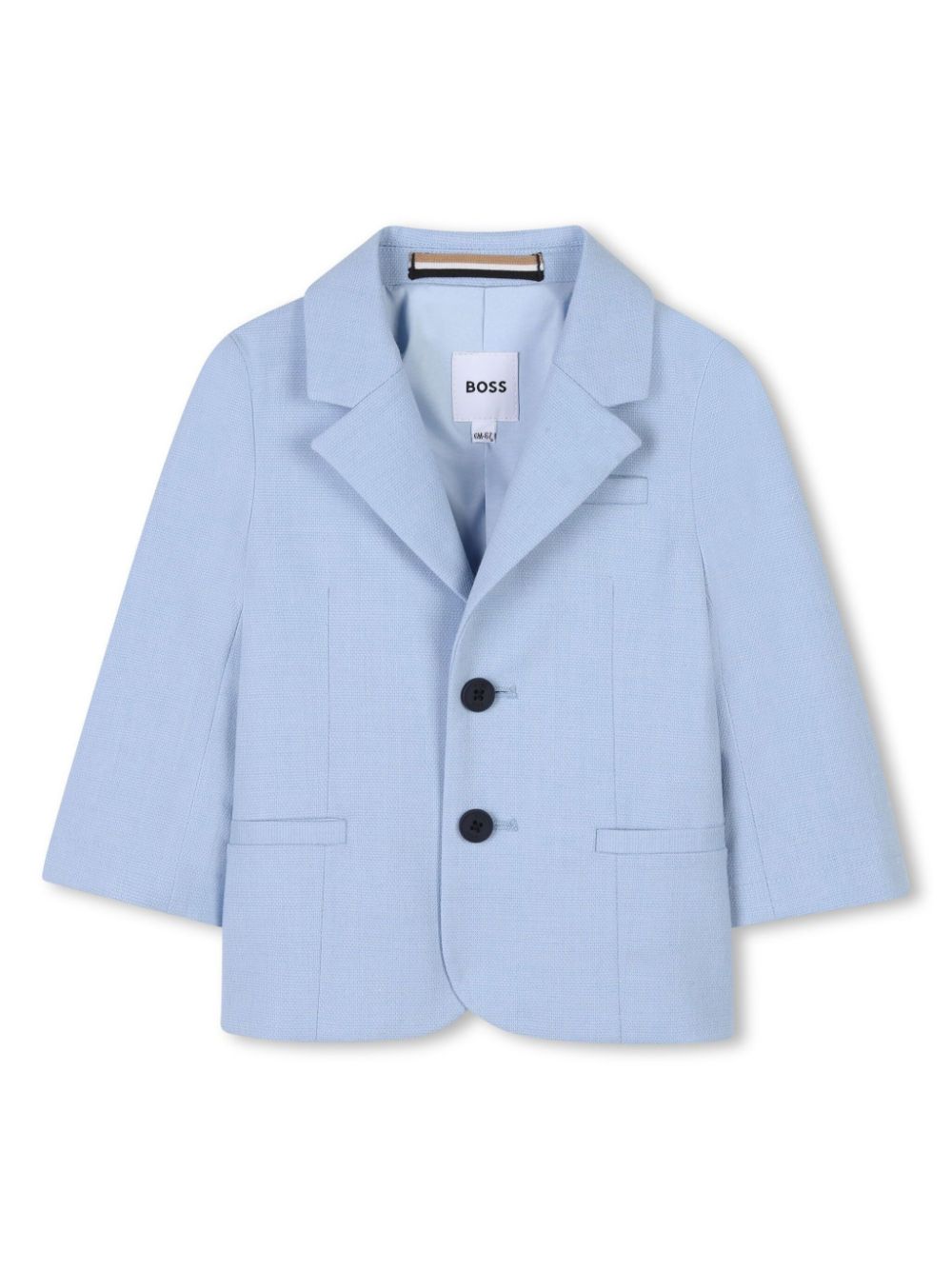 Single-breasted blazer - Blue