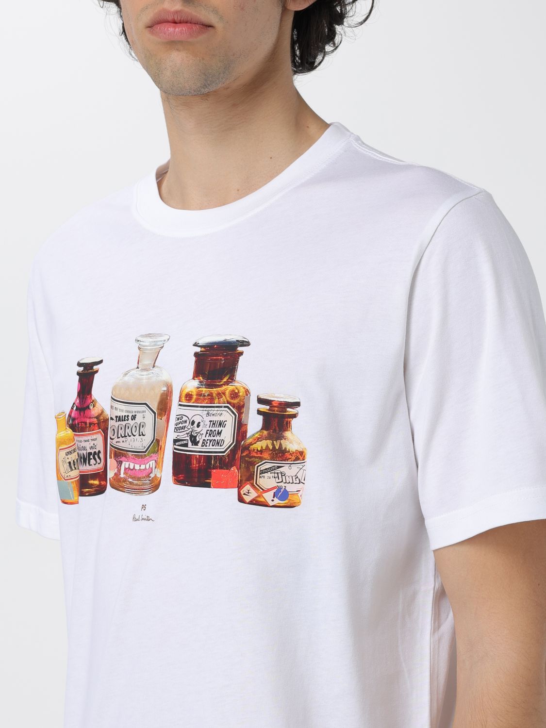 T-Shirt Men color White