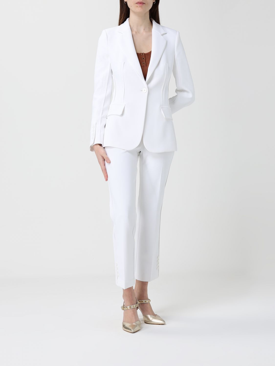 Jacket Woman color White