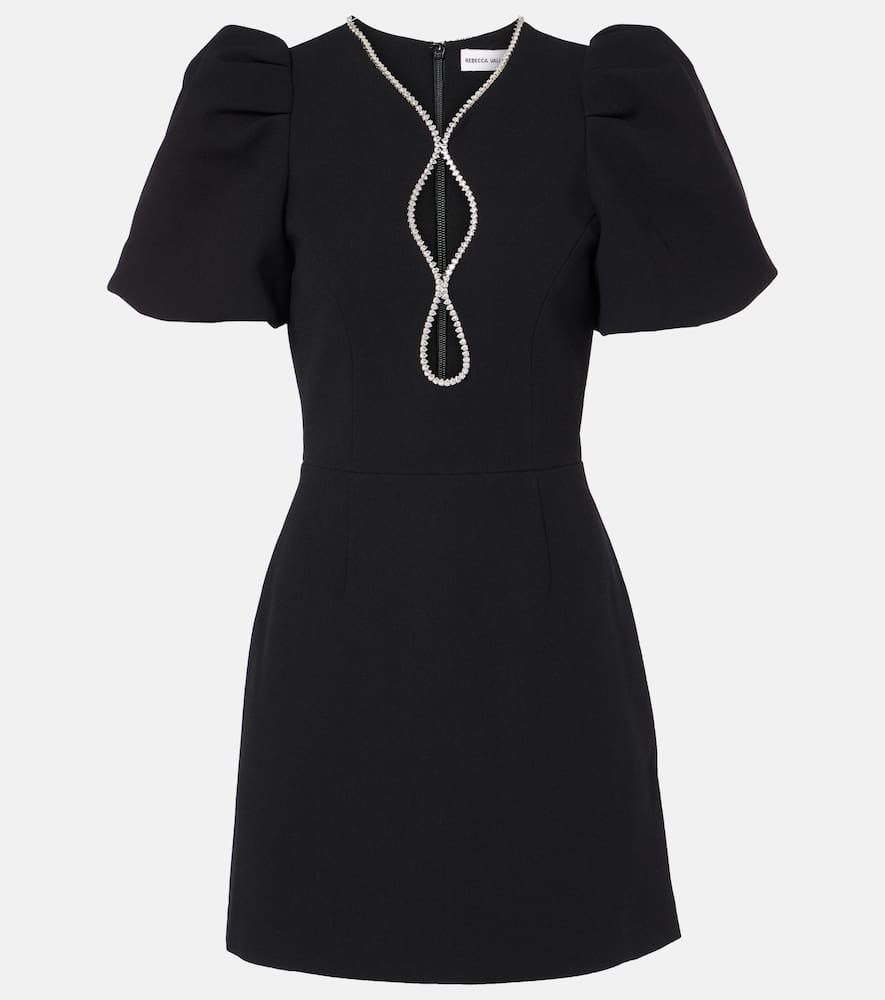 Rebecca Vallance Estella embellished crêpe minidress