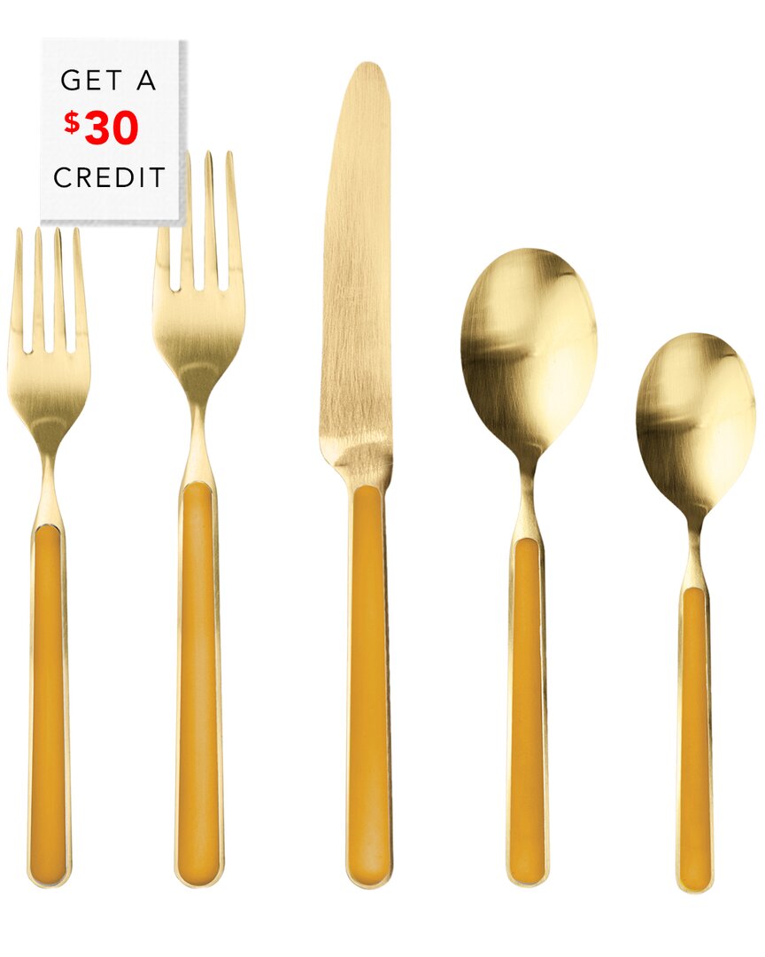 5Pc Fantasia Ice Flatware Set With $30 Credit