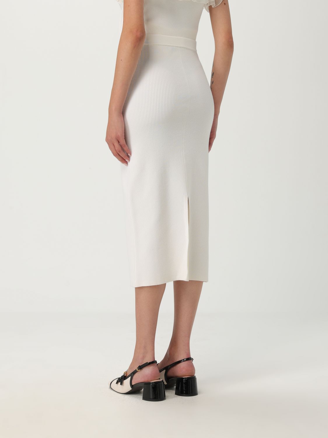 Skirt Woman color White