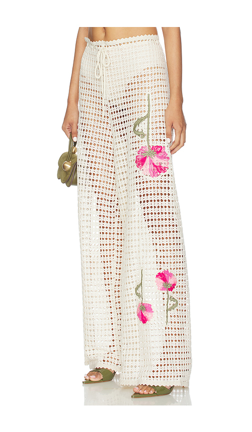 Agua Bendita x REVOLVE Roots Pasha Pant in Cream. S. Also in