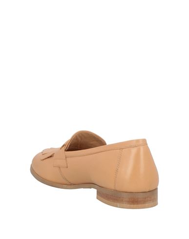 Woman Loafers Apricot Size 9 Leather