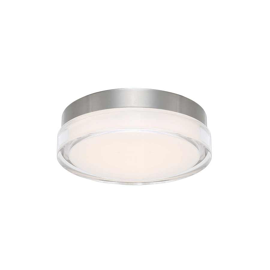 Stainless Steel LED Flush Mount from the Dot Collection