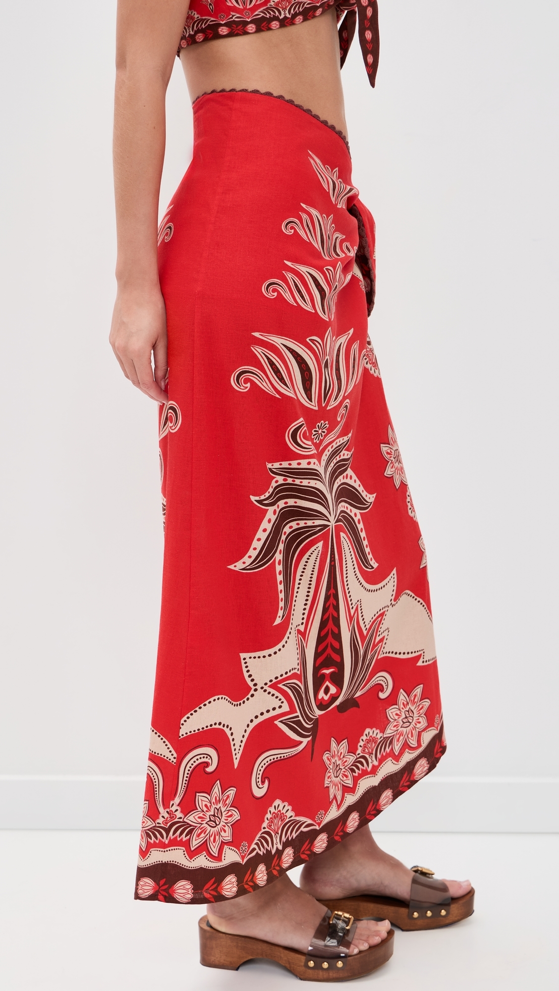 Ainika Garden Red Skirt Ainika Garden Red